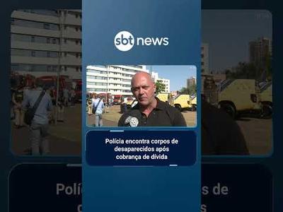 Encontrados corpos de quatro homens desaparecidos em cobrança de dívida no Paraná | #SBTBrasil