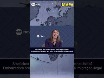 Brasileiros precisarão de visto para o Reino Unido? Embaixadora responde