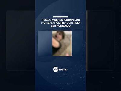 Presa desde outubro, mulher avançou carro contra vizinho após filho autista ser agredido | #SBTManhã