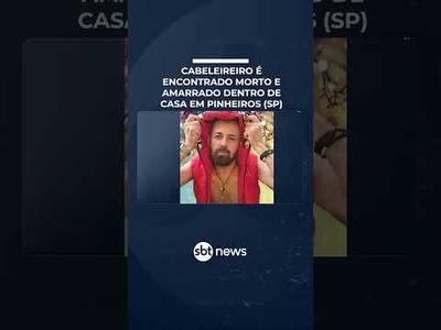 Cabeleireiro é encontrado morto e amarrado dentro de casa em Pinheiros (SP) | #SBTBrasil