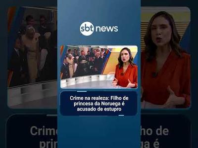 Crime na realeza: Filho de princesa da Noruega é acusado de estupro | #SBTManhã