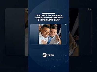 Imagens comprovam que TH Joias foi avisado que seria alvo de operação da PF | #SBTBrasil