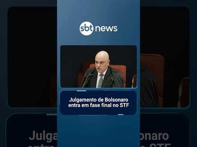 Julgamento de Bolsonaro entra em fase final no STF | #SBTNotícias