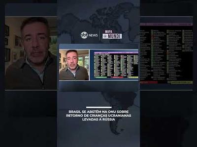 Brasil se abstém na ONU sobre retorno de crianças ucranianas