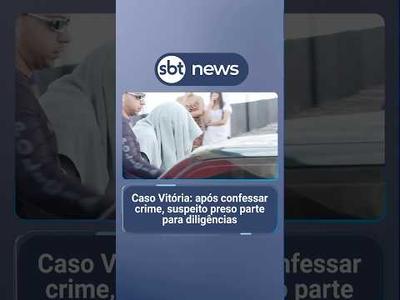 Vitória: após confessar crime, suspeito preso parte para diligências