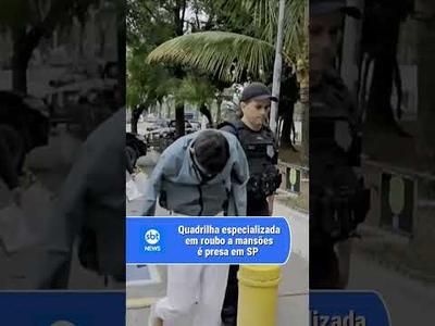 Polícia prende suspeitos de integrar quadrilha que invadia mansões | SBT Brasil (03/07/24)
