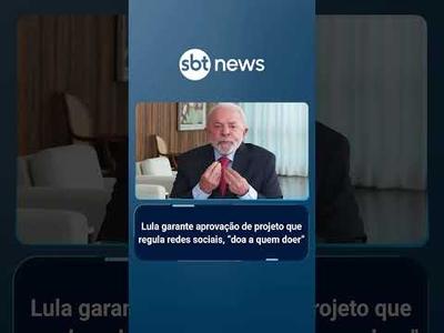 Lula garante aprovação de projeto que regula redes sociais, "doa a quem doer"
