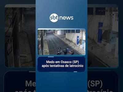 Vítima entra em luta corporal com criminoso durante tentativa de latrocínio | #SBTManhã