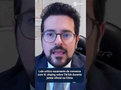 Lula pede envio de representante da China ao Brasil para discutir regulamentação do TikTok
