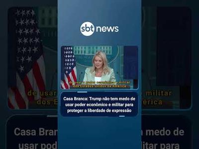 Trump não tem medo de usar poder econômico e militar para proteger liberdade de expressão