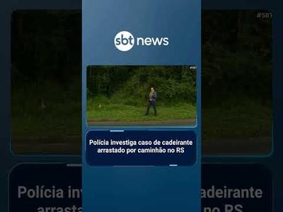 Polícia abre inquérito e investiga atropelamento de cadeirante no RS | #SBTBrasil