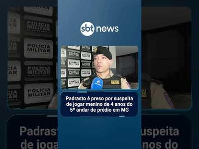 Padrasto é preso por suspeita de jogar menino do 5º andar de prédio