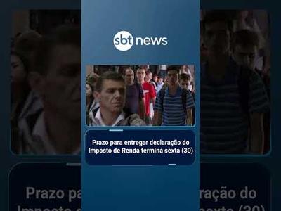 Prazo para entregar declaração do Imposto de Renda termina amanhã (30)