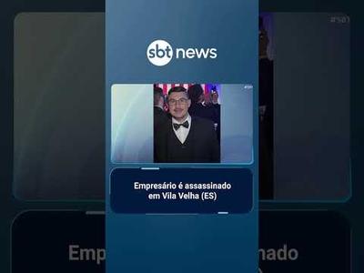 Empresário do setor de tecnologia é assassinado a tiros em praia de Vila Velha (ES) | #SBTBrasil