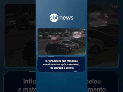 Influenciador acusado de matar homem atropelado se entrega após 10 meses