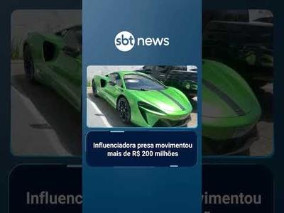 Influenciadora Karol Digital é presa por esquema de apostas ilegais no Tocantins | #SBTBrasil