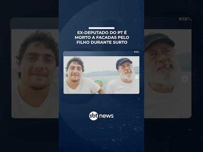 Ex-deputado do PT, Paulo Frateschi, é morto a facadas pelo filho em São Paulo | #SBTBrasil