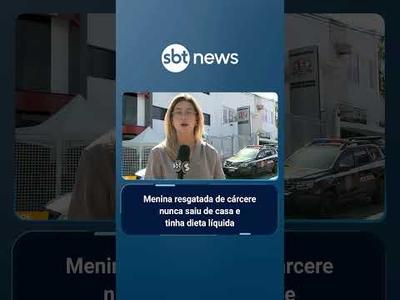 Menina resgatada de cárcere nunca saiu de casa e tinha dieta líquida | #AloVoce