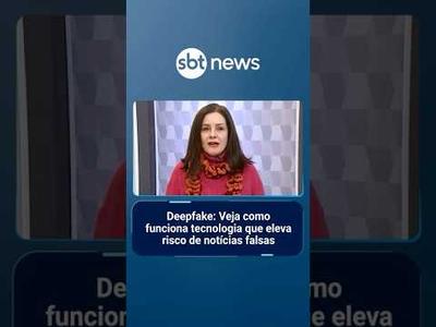 Deepfake: Veja como funciona tecnologia que eleva risco de notícias falsas | #SBTNotícias
