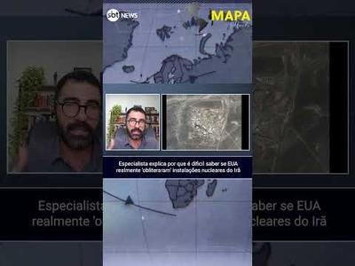 Especialista explica se programa nuclear do Irã foi ou não destruído pelos EUA | #MapaMundi