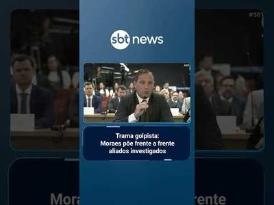 Moraes autoriza acareação entre Cid e Braga Netto e entre Torres e Freire Gomes | #SBTBrasil