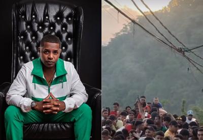 MC Urubuzinho é preso por tiros em baile funk de Carnaval em Santos (SP)