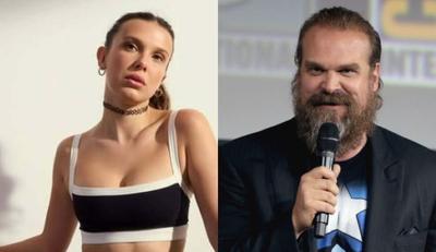 Stranger Things: Millie Bobby Brown acusa David Harbour de 'intimidação e assédio' no set