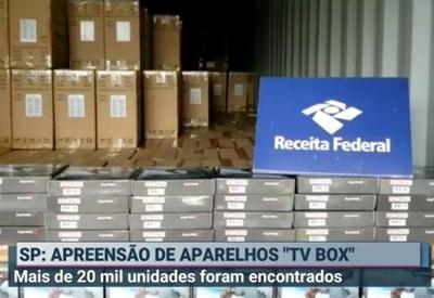 Receita Federal apreende R$ 12 milhões em aparelhos TV Box adulterados