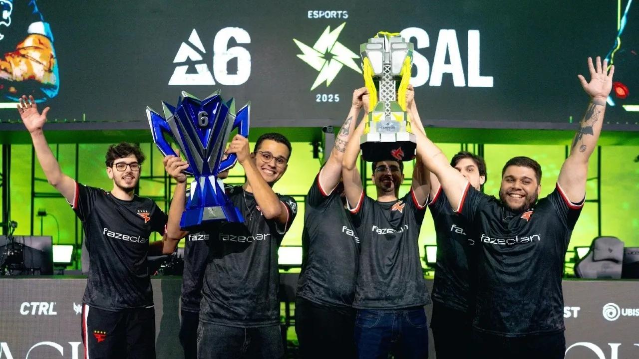 FaZe Clan vence a FURIA e conquista título inédito da South America League de Rainbow Six Siege