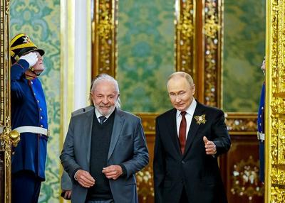 Lula liga para Putin e pede que russo compareça à reunião com Ucrânia 