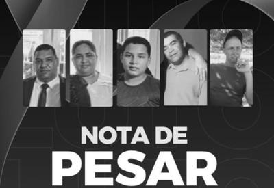 Cinco pessoas morrem em acidente em estrada no Norte de Minas Gerais