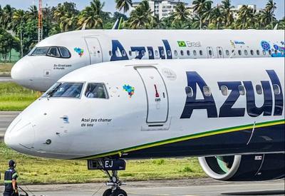 Avião realiza pouso de emergência no aeroporto de Viracopos, em Campinas (SP)