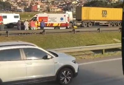 Acidente no Rodoanel Mario Covas, em São Paulo, deixa um morto