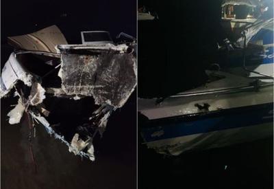 Acidente entre lanchas deixa um morto e 14 feridos na Bahia