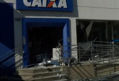 RJ: bandidos explodem agência bancária pela segunda vez