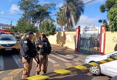 Tiroteio em colégio no interior do Paraná deixa um morto e um ferido