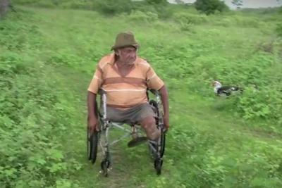 Agricultor cadeirante supera dificuldades e continua trabalhando 
