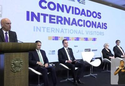 Alexandre de Moraes abre evento com observadores internacionais