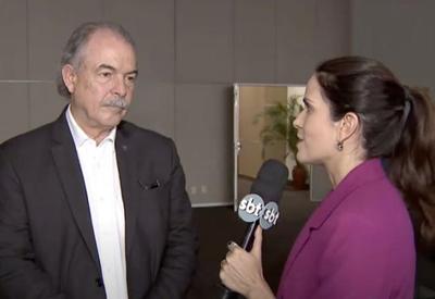 "Urgência climática exige novas respostas", diz Mercadante