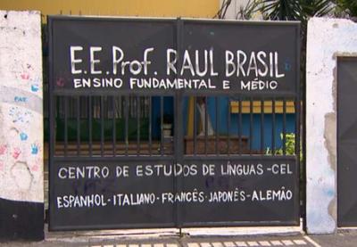 Alunos da escola Raul Brasil começam a estudar em prédio provisório