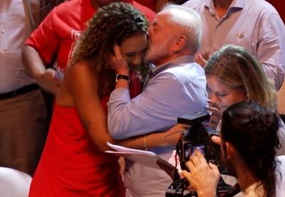 Na filiação de Anielle Franco ao PT, Lula diz que ministra não será candidata a vice de Paes no RJ