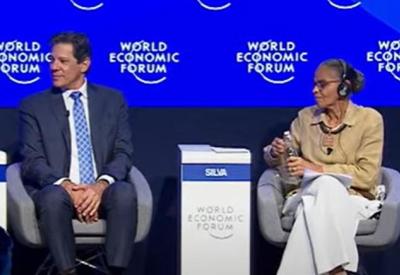 Ao vivo: Haddad e Marina Silva participam de Fórum Econômico Mundial