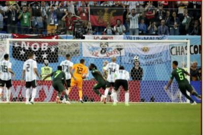 Argentina vence a Nigéria e garante vaga na próxima fase do Mundial