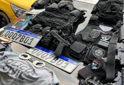 Ex-policial civil é preso com armas e camisas da Polícia, no Rio