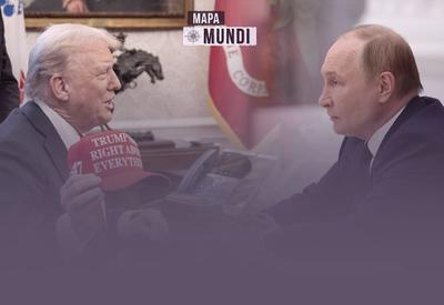 Mapa Mundi: Trump e Putin decidem futuro da guerra na Ucrânia nesta sexta