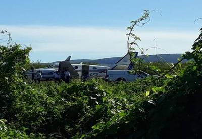 Bahia: Avião com vacinas bate em jumento na pista de aeródromo