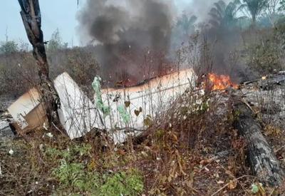 Avião de pequeno porte cai em Mato Grosso; 5 pessoas morreram