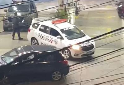 Briga de trânsito: homem vai parar na UTI após ser baleado por policial