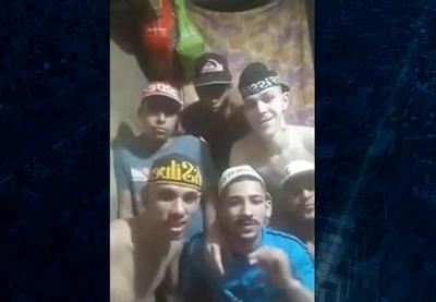 Bandidos fazem live direto de presídio e conversam com "princesinha do tráfico"