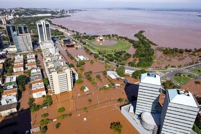 Estádio Beira-Rio é reaberto para imprensa depois de inundar em Porto Alegre